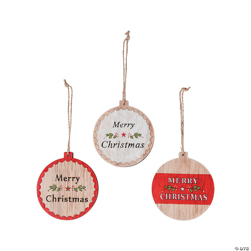 Merry Christmas Ornaments - Discontinued
