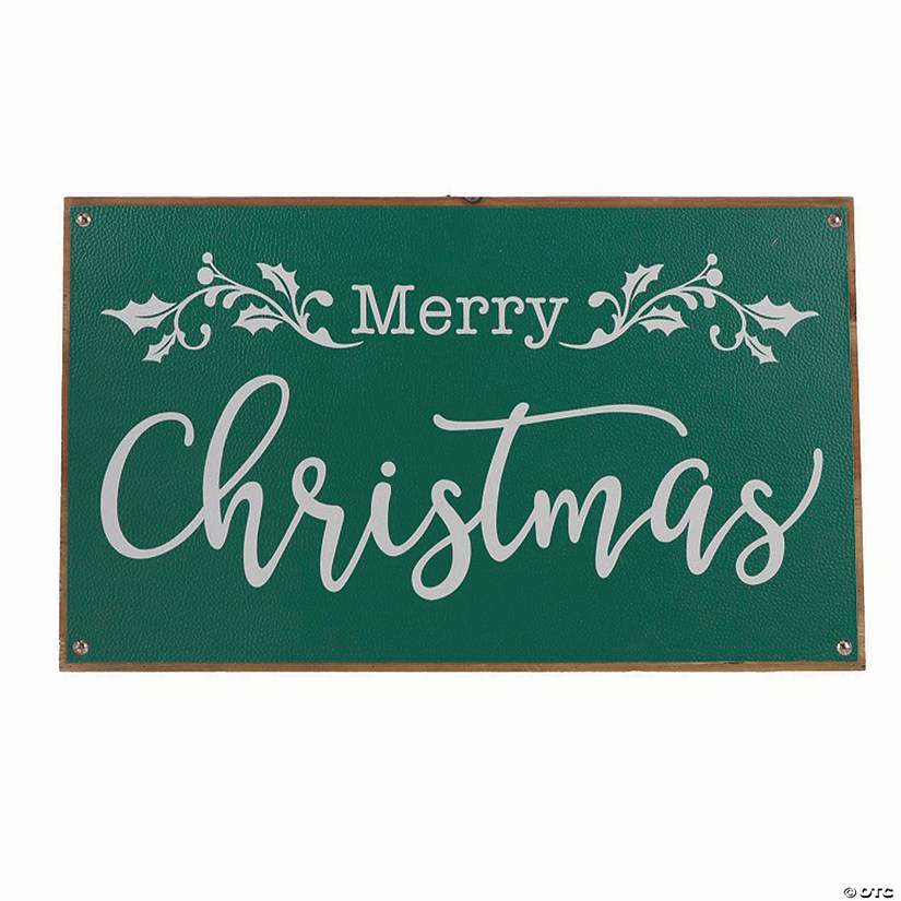 Merry Christmas Sign 20"L Image