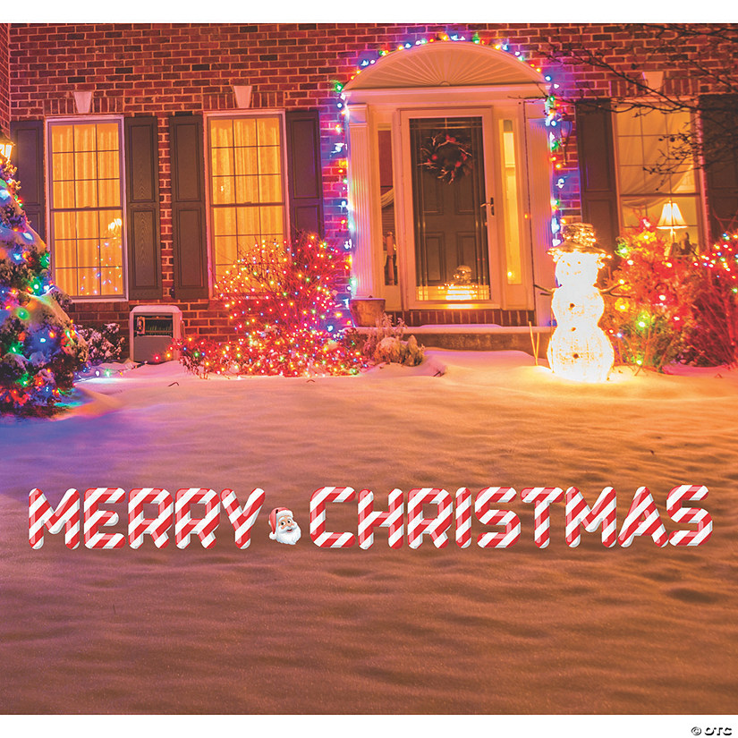 Merry Christmas Yard Signs Image