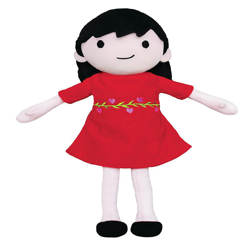 MerryMakers - DEAR GIRL 13" Red Doll Image