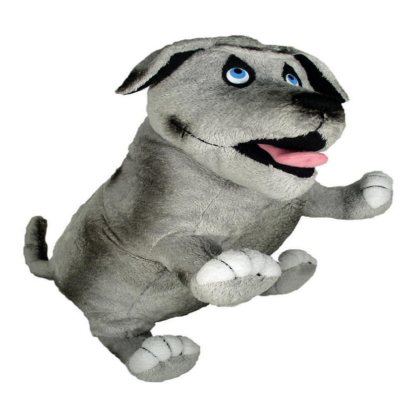MerryMakers - WALTER THE FARTING DOG 8" Grey Plush Image