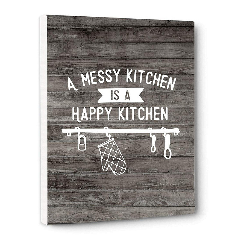 Messy Kitchen Happy Kitchen 1Pk 8.5x11in Image