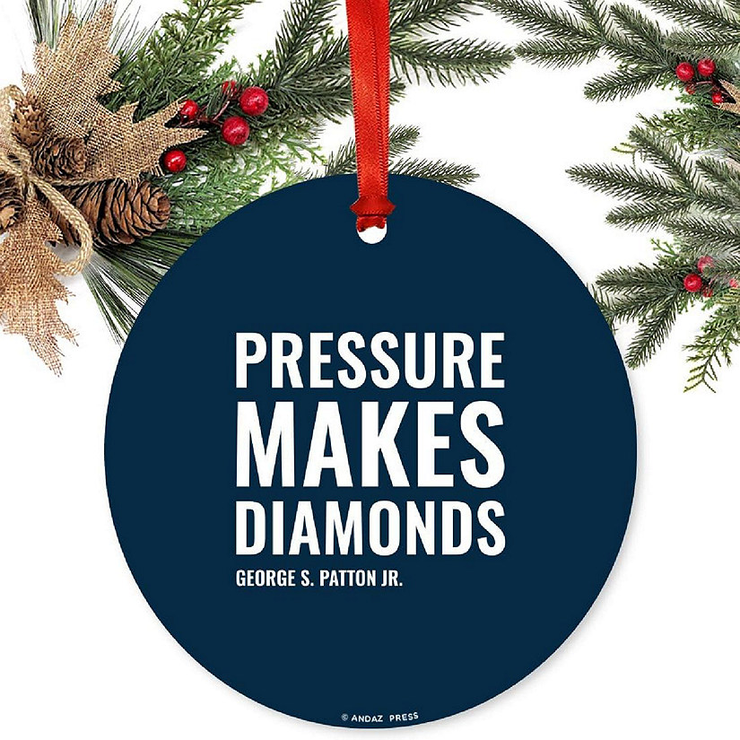 Metal Christmas Ornament Makes Diamonds Image