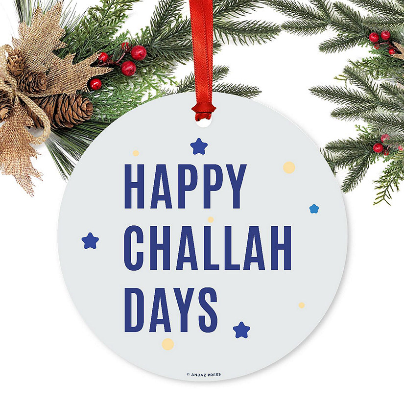 Metal Ornament Happy Challah Days Image