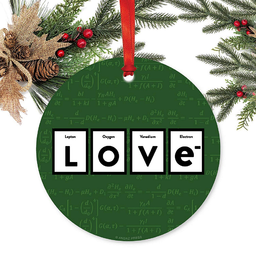 Metal Ornament Love, Science Image