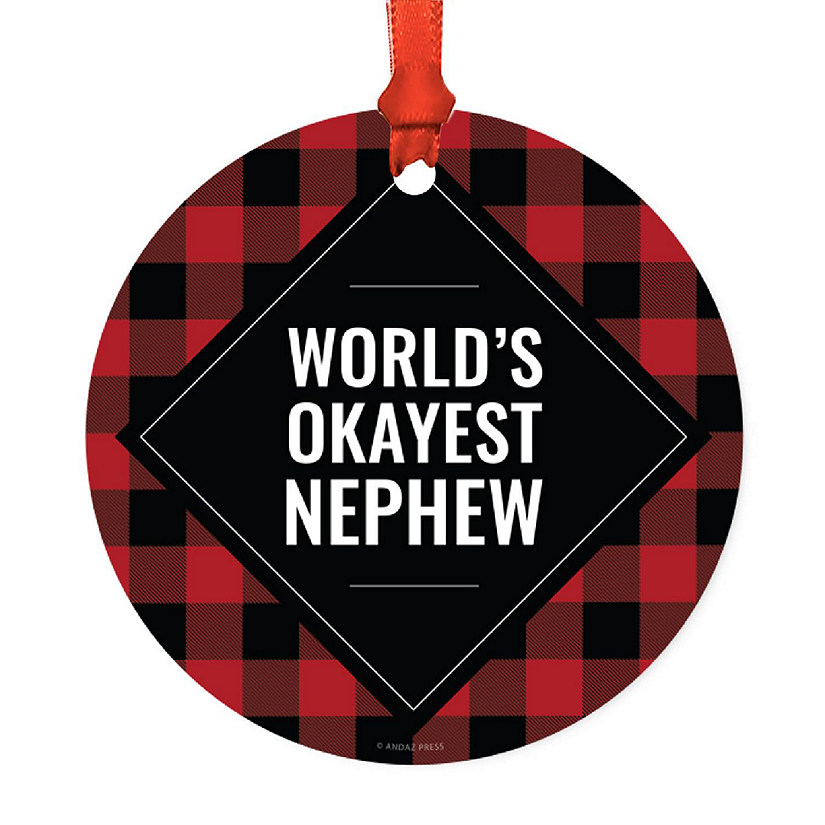 Metal Ornament Okayest Nephew Image