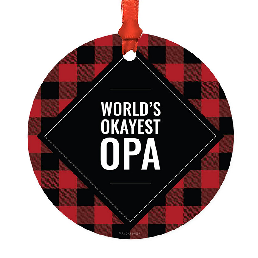 Metal Ornament Okayest Opa Image