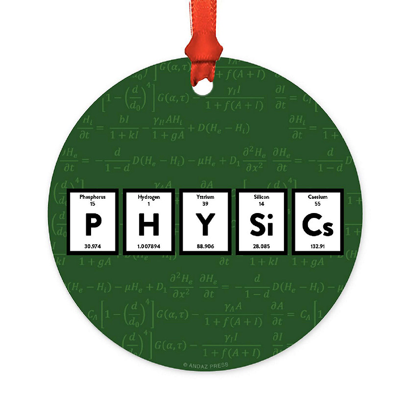 Metal Ornament Physics, Science Image