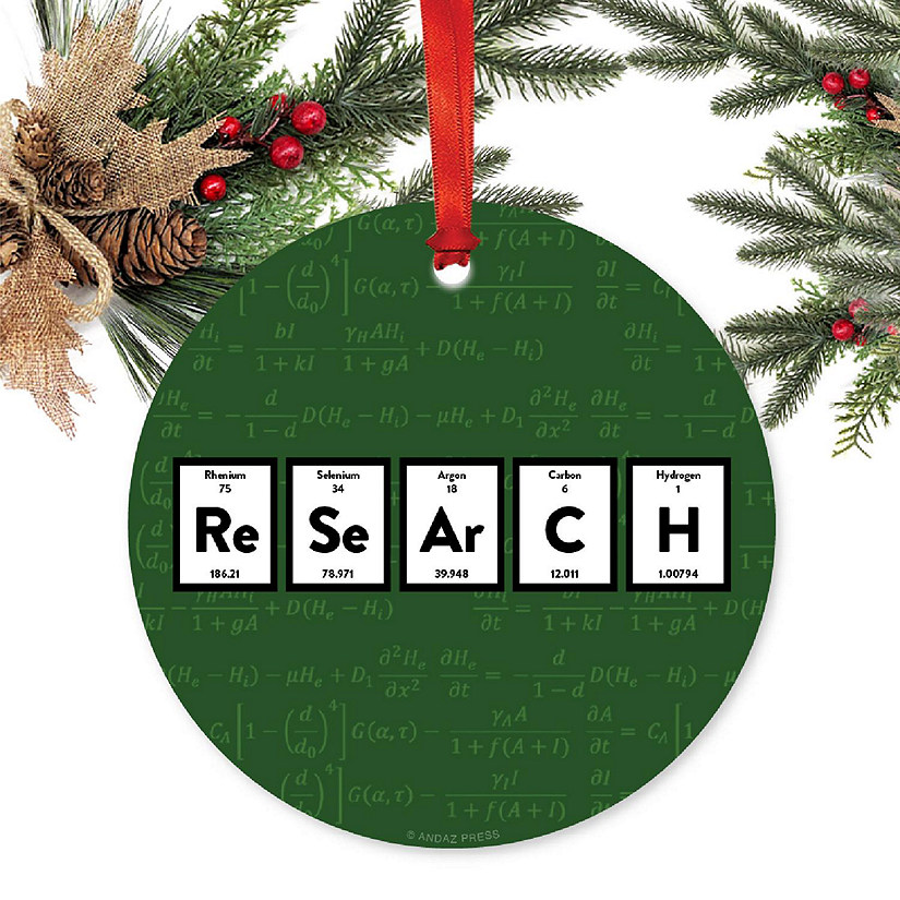 Metal Ornament Research, Science Image