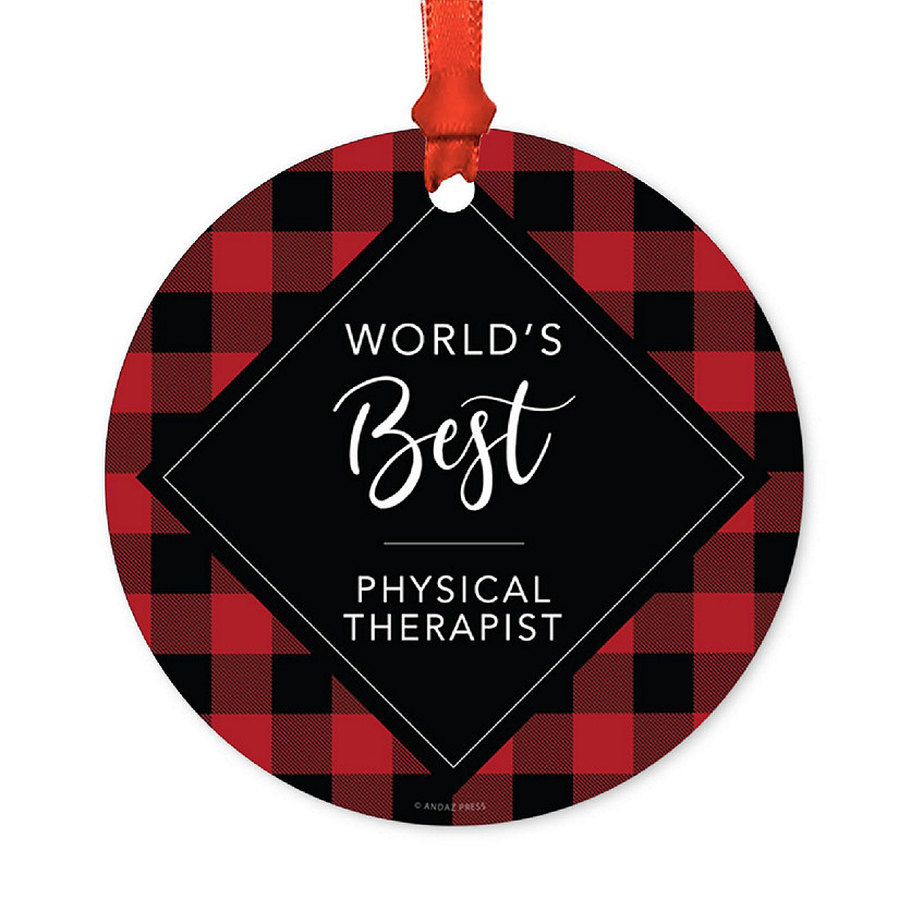 Metal Ornament World's Best PT Image