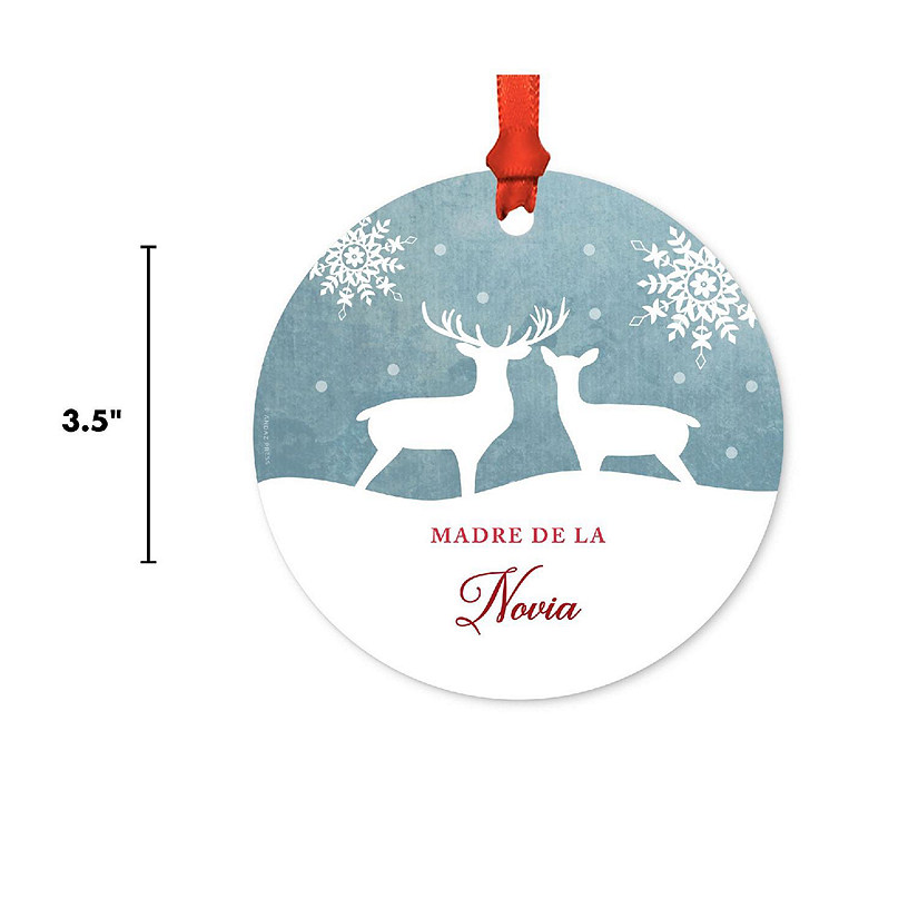 Metal Rustic Madre Novia Ornament Image