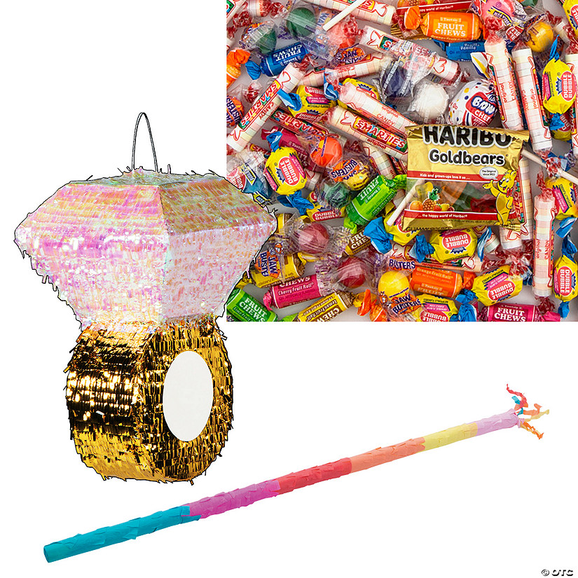 Metallic Diamond Ring Piñata Kit 207 Pc. Oriental Trading