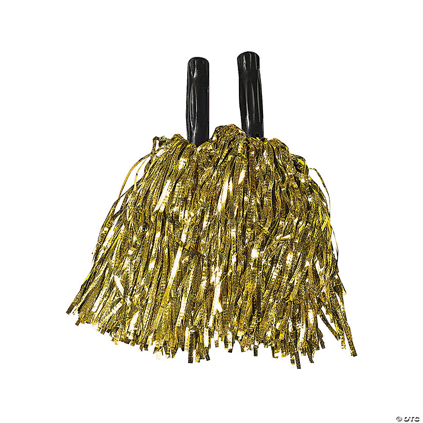 Metallic PomPoms Oriental Trading