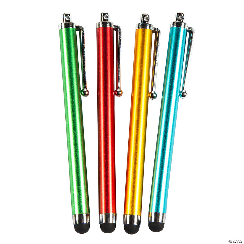 Metallic Stylus Pens - 12 Pc. Image