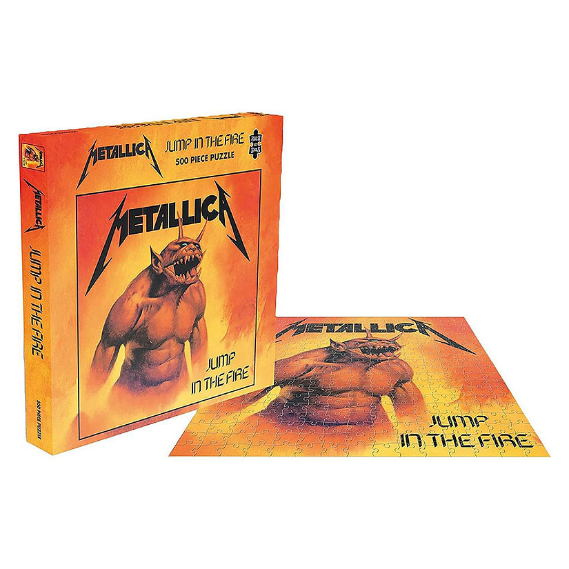 Metallica Jump In The Fire 500 Piece Jigsaw Puzzle Image