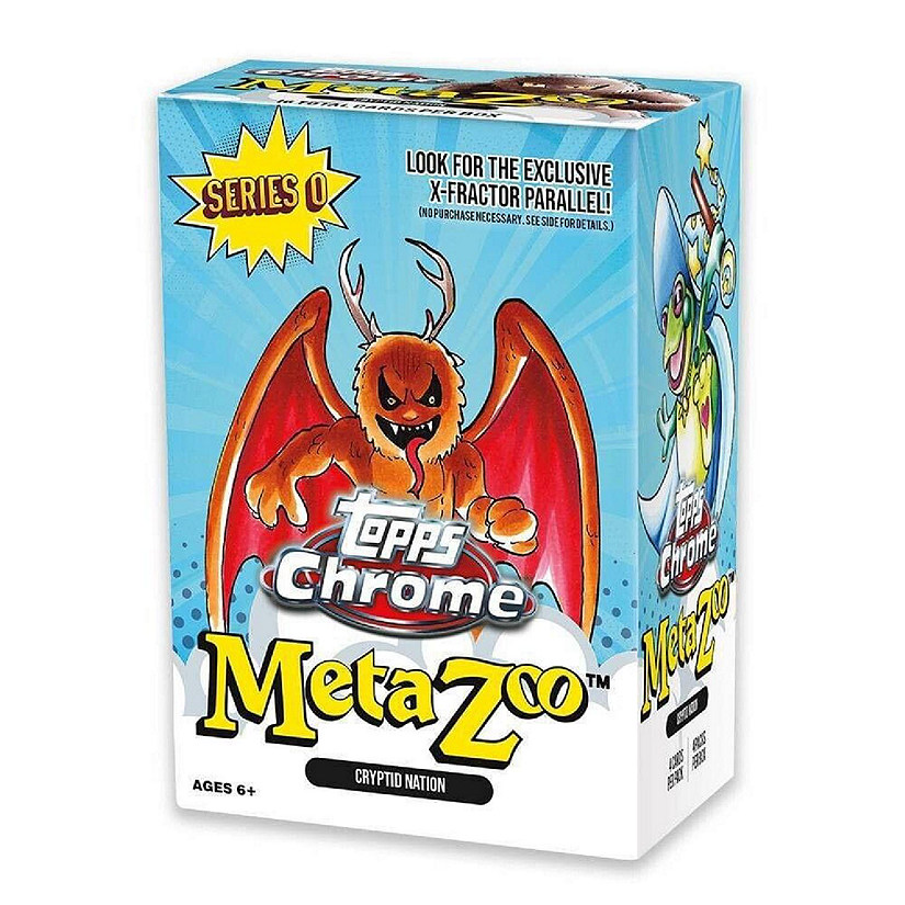MetaZoo Topps Chrome Series 0 Blaster Box Image