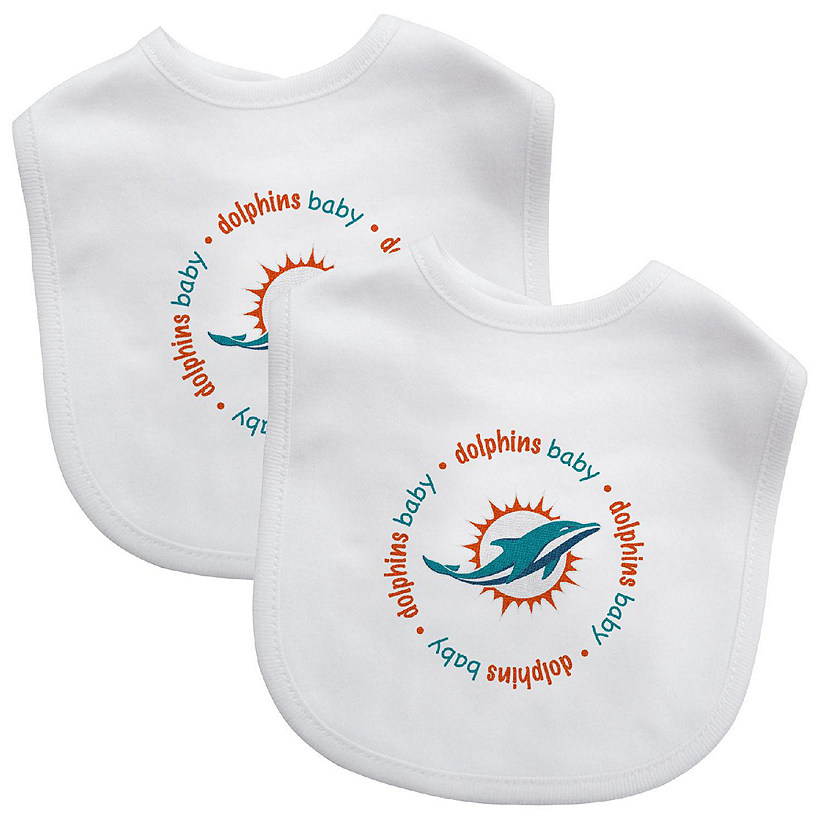 Miami Dolphins - Baby Bibs 2-Pack Image