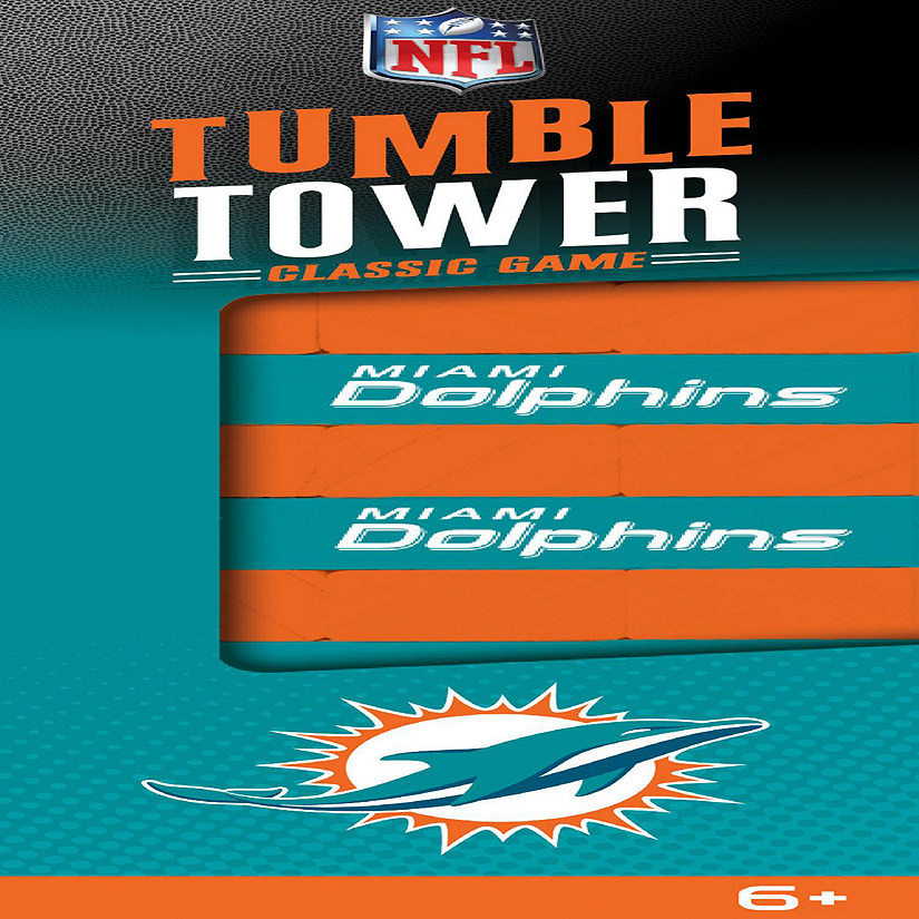 Miami Dolphins Tumble Tower Image