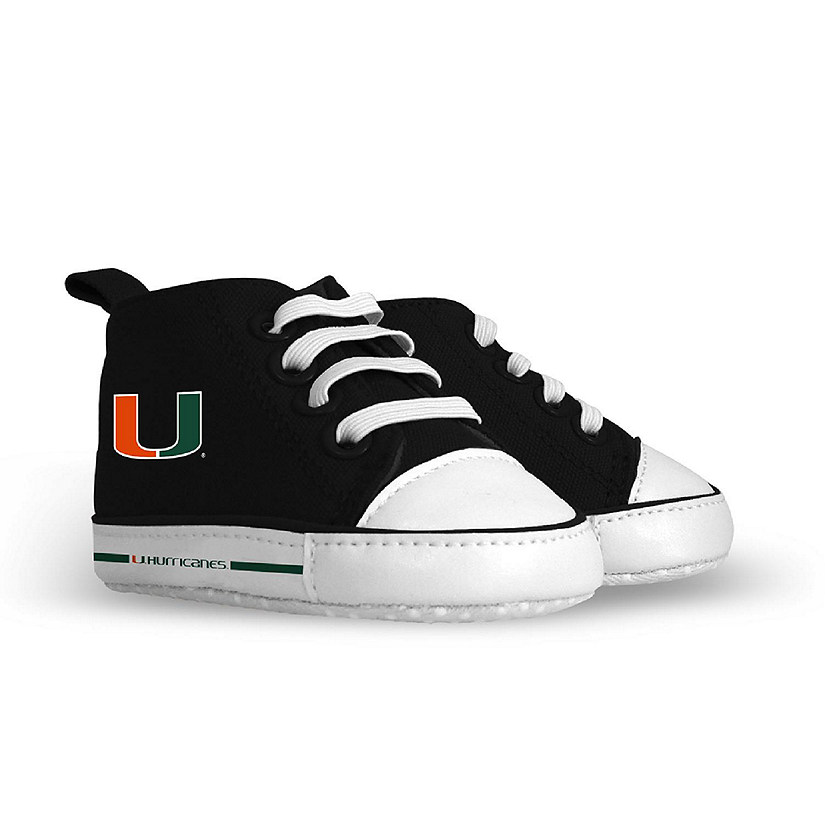 Miami Hurricanes Baby Shoes Image