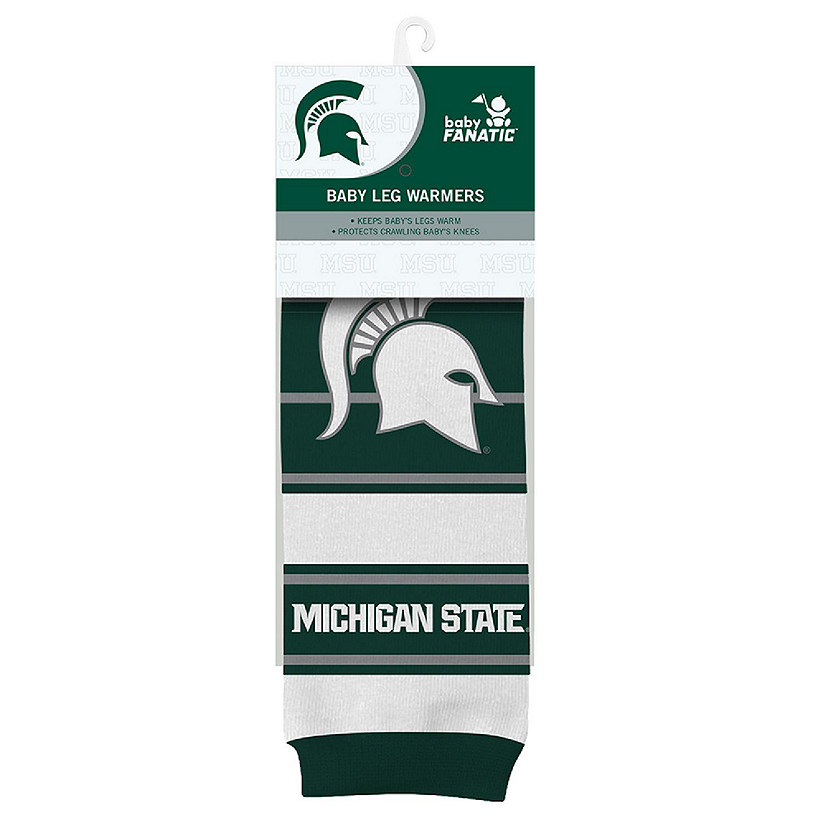 Michigan State Spartans Baby Leg Warmers Image