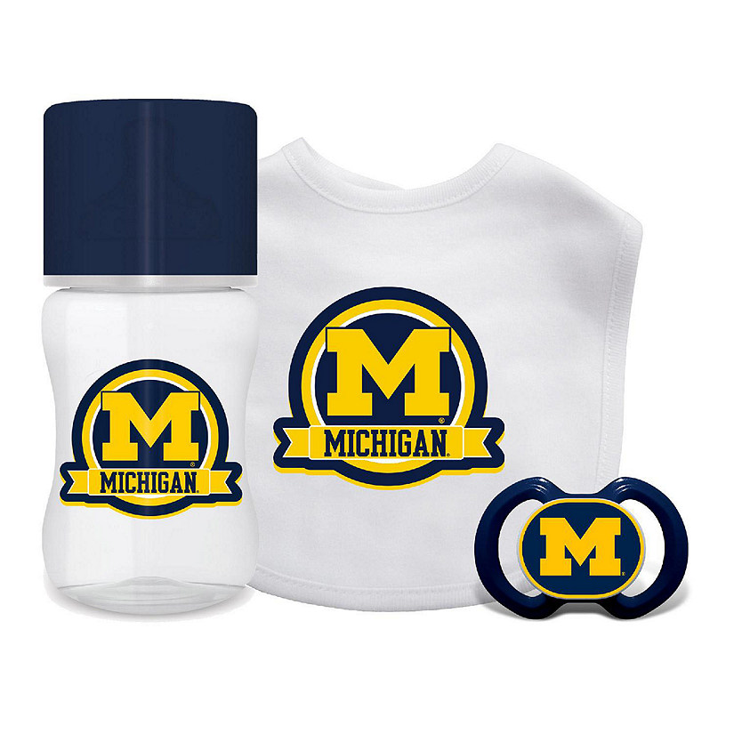 Michigan Wolverines - 3-Piece Baby Gift Set Image