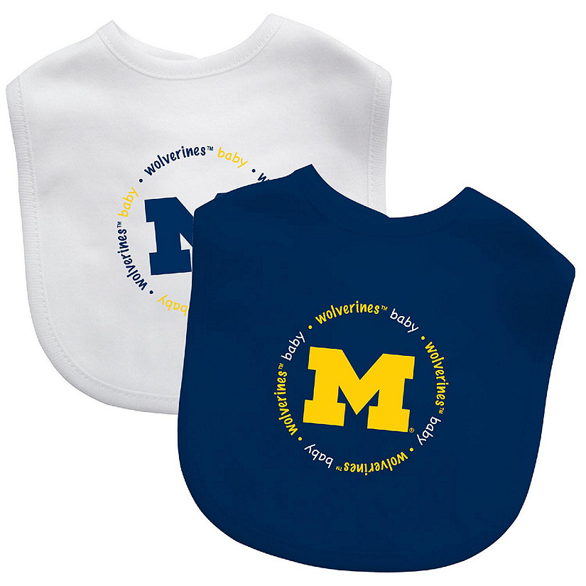 Michigan Wolverines - Baby Bibs 2-Pack Image
