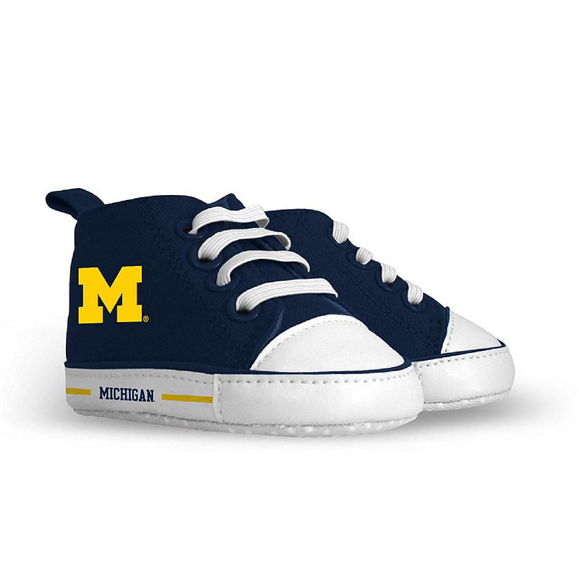 Michigan Wolverines Baby Shoes Image