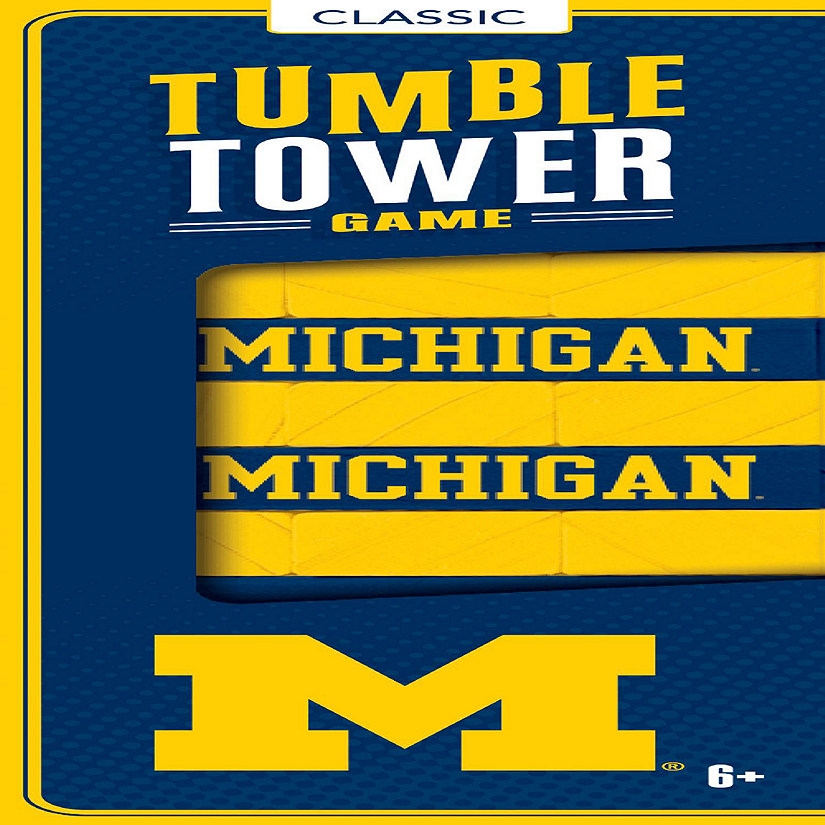 Michigan Wolverines Tumble Tower Image