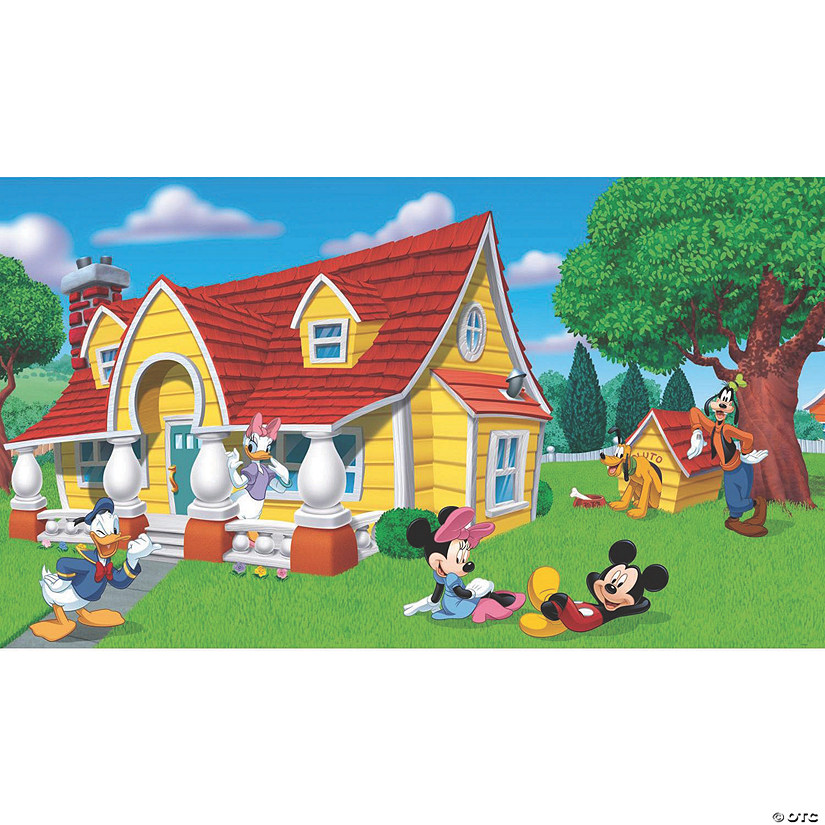 Mickey & Friends Prepasted Wallpaper Mural Image