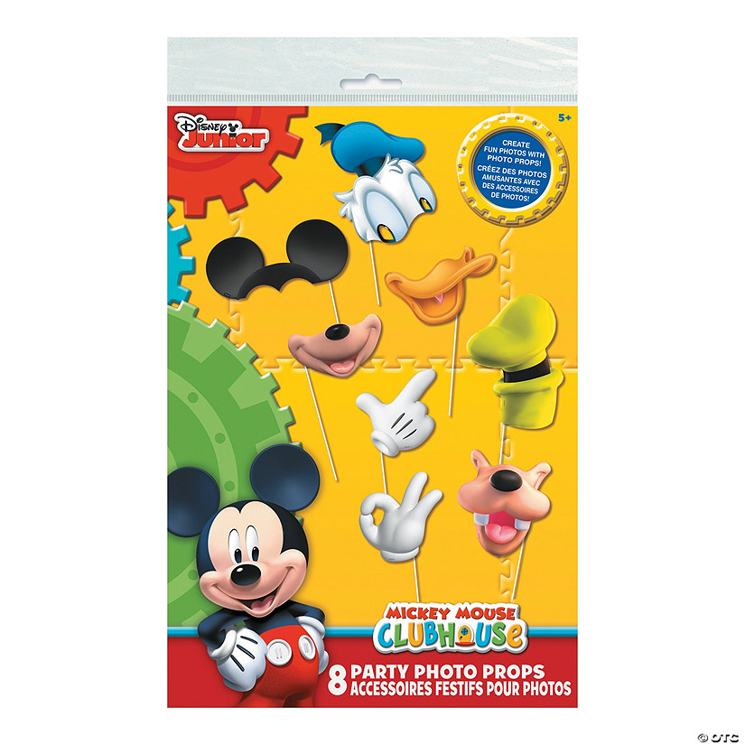 Mickey Mouse Photo Stick Props - 8 Pc. Image