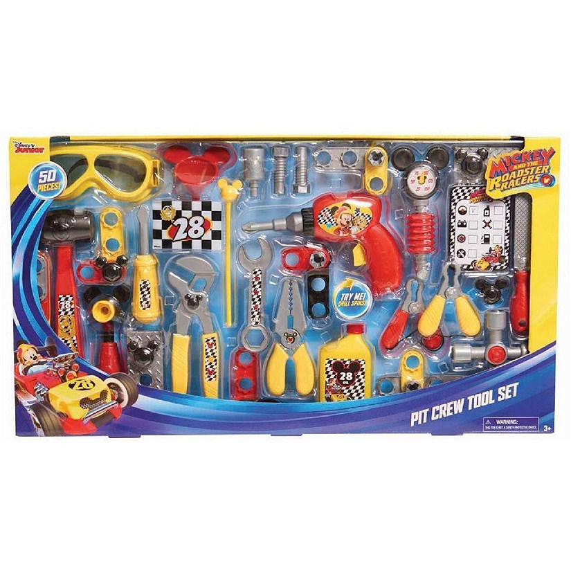 Mickey The Roadster Racers Tool Set Disney Junior Pit Crew Just Play Image