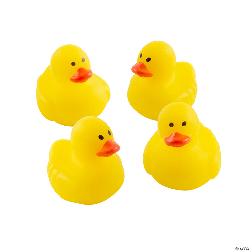 Micro Rubber Ducks - 24 Pc. Image