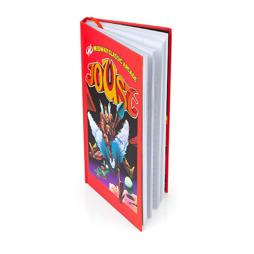 Midway Arcade Games Joust Hard Cover Ruled Journal With Ribbon Bookmark Image