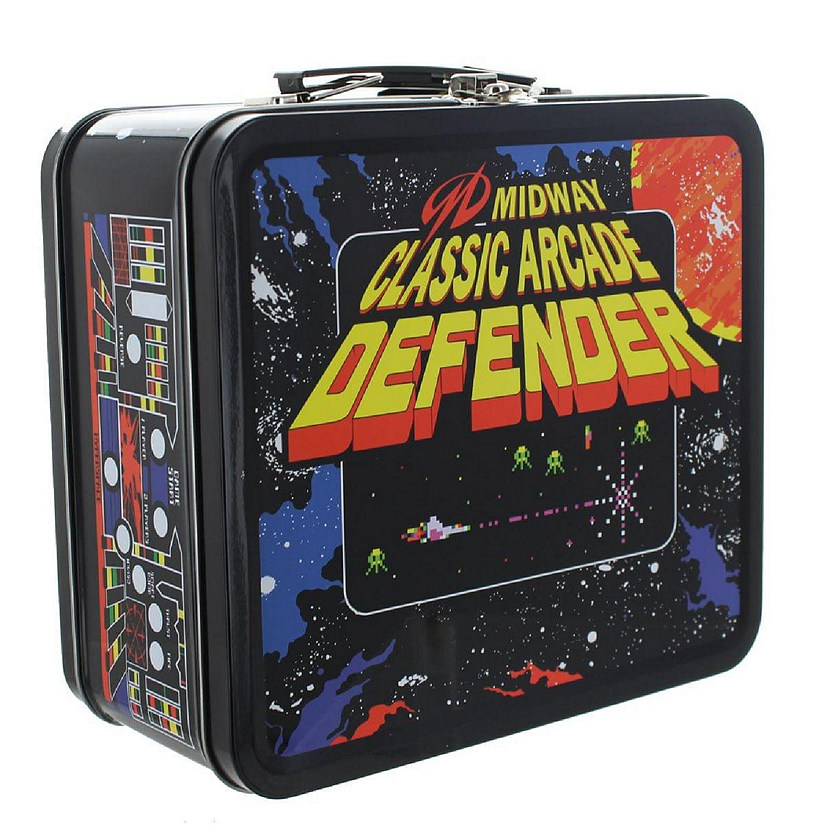 Midway Classic Arcade Tin Lunch Box, Defender Image