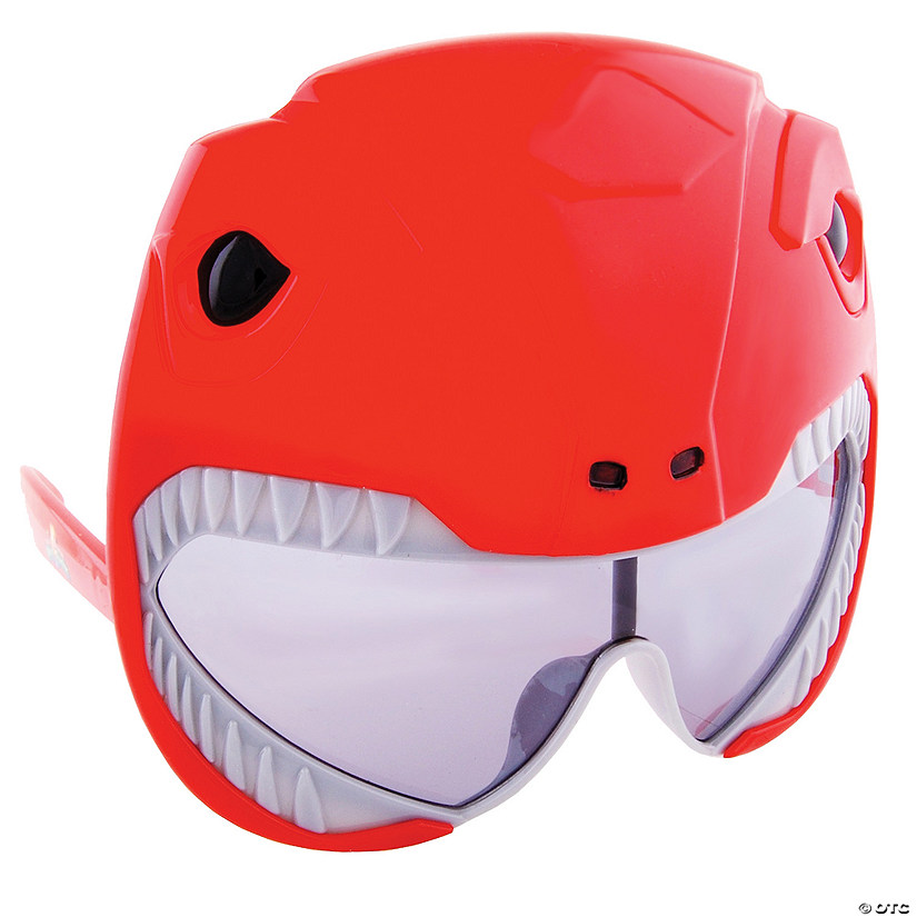 Mighty Morphin Power Rangers&#8482; Red Power Ranger Sun-Staches&#174; - 1 Pc. Image