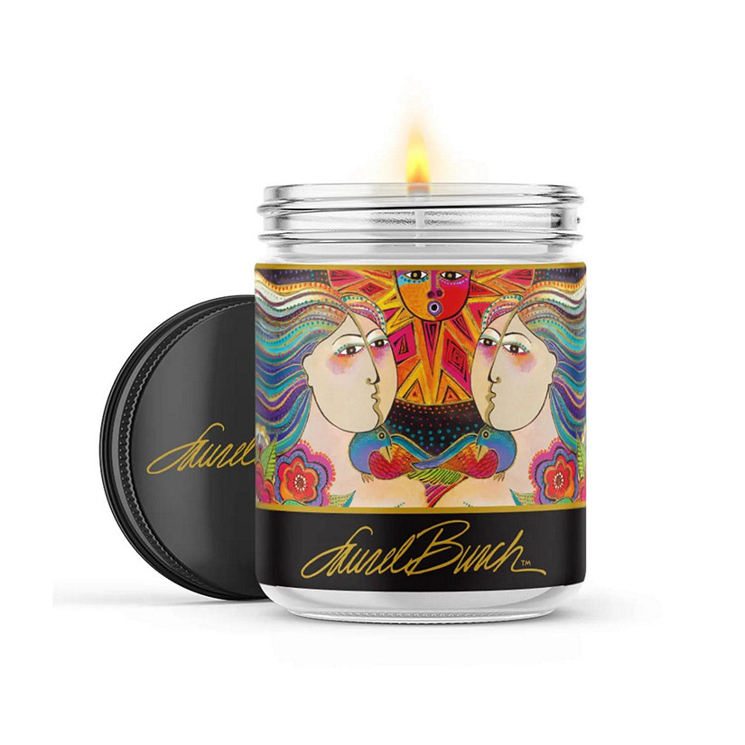 Mikayla - 22-oz Candle Jar - Warm Vanilla Sugar - Laurel Burch Image