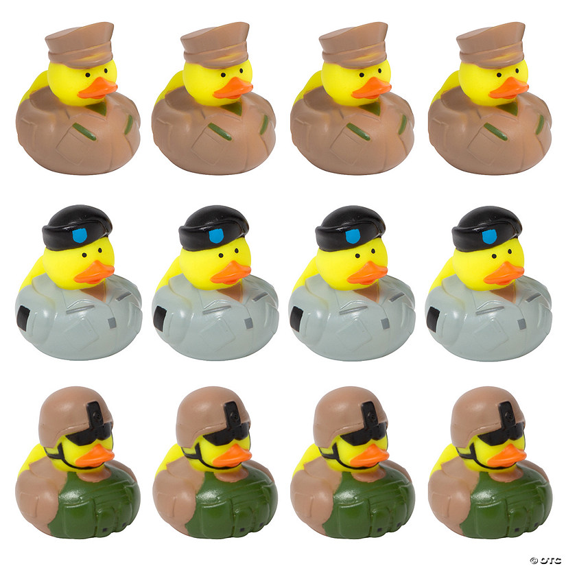 Military Rubber Ducks - 12 Pc. Image