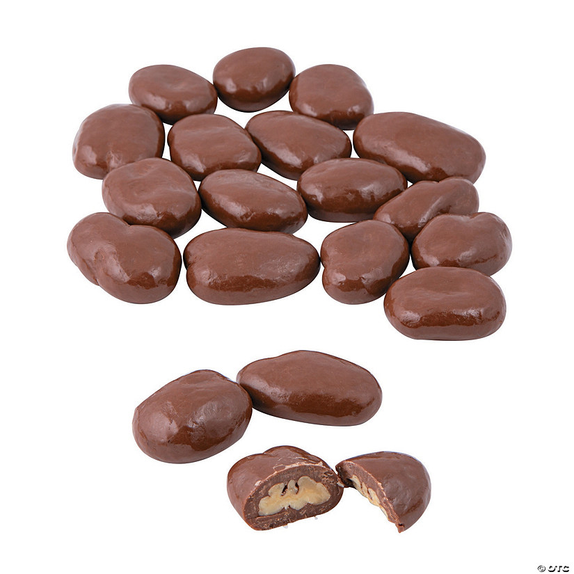 Milk ChocolateCovered Pecans 1 lb. Oriental Trading