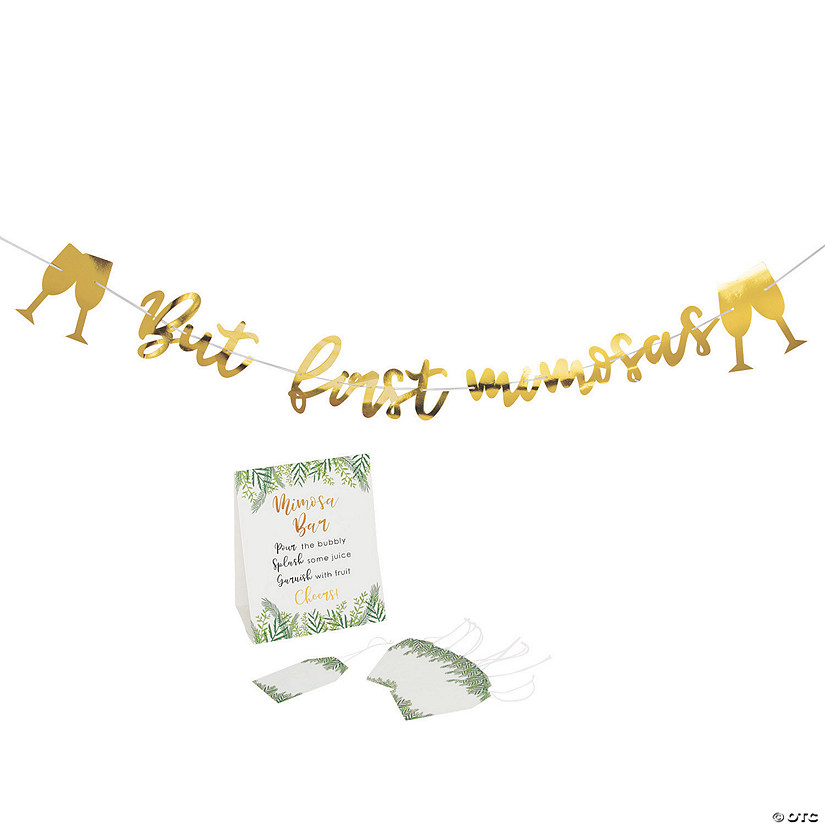 Mimosa Bar Decorating Kit - 10 Pc. Image
