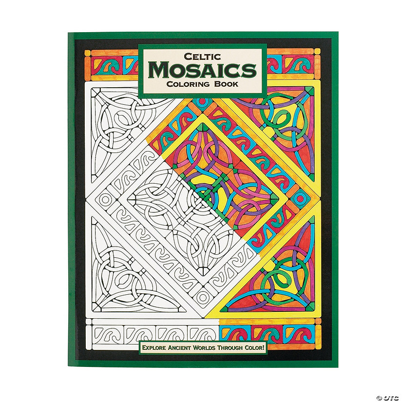 Mindware® Celtic Mosaics Adult Coloring Book - Discontinued
