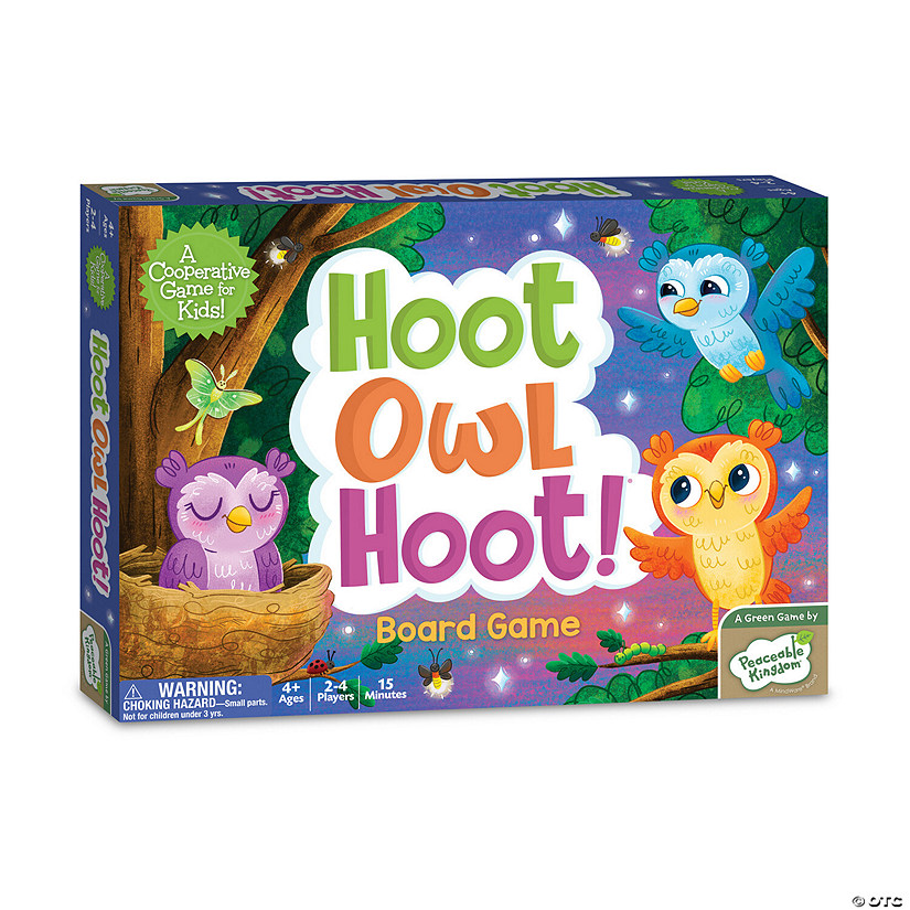 MindWare<sup>&#174; </sup>Peaceable Kingdom Hoot Owl Hoot Cooperative Game Image