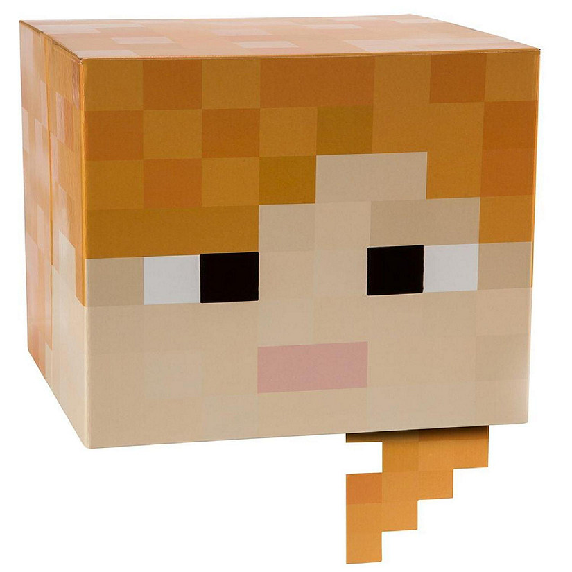 Minecraft 12" Alex Head Costume Mask Oriental Trading