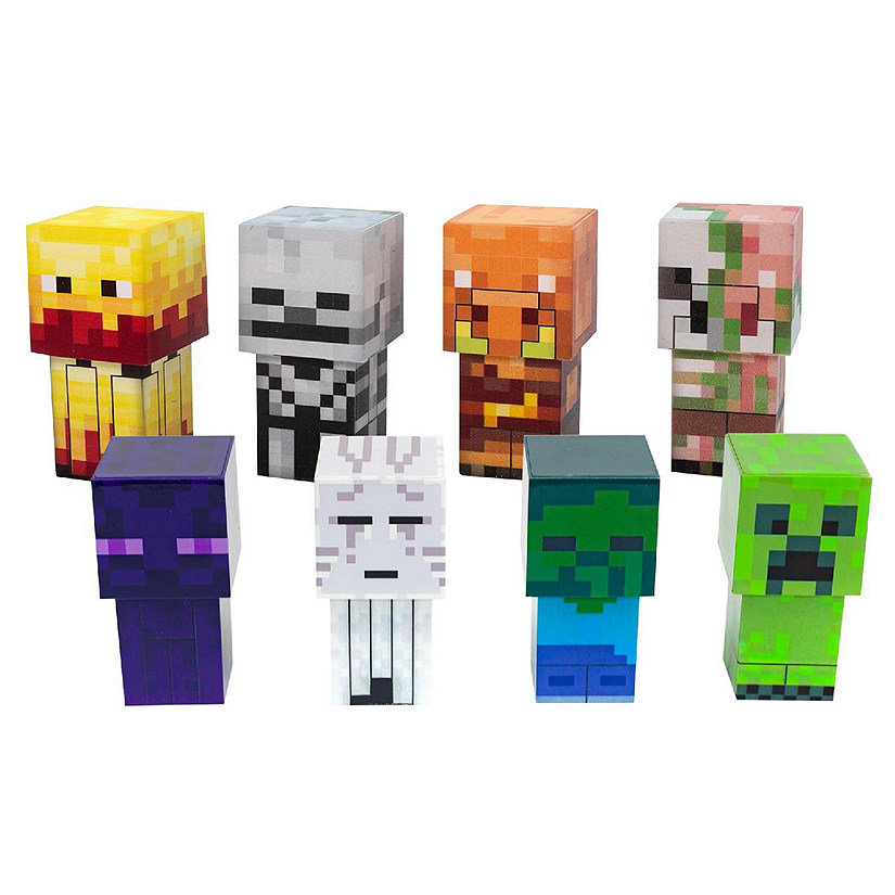 Minecraft 2-Piece Mini Mob Figure Light Bundle Image
