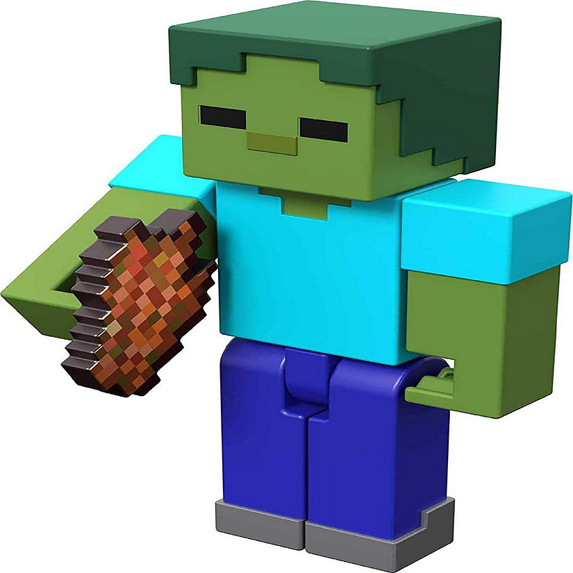 Minecraft 3.5 Inch Core Figure Assortment  Zombie Image