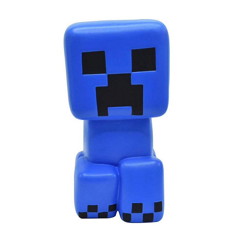 Minecraft Blue Creeper 6 Inch Mega Squishme Toy Image