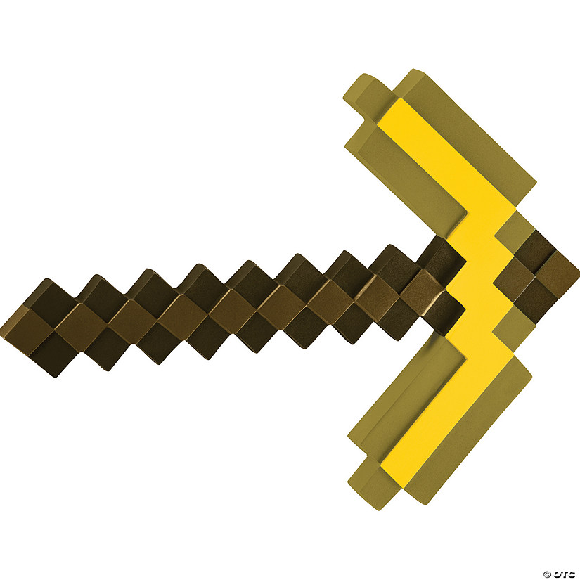 Minecraft&#8482; Gold Pickaxe Image