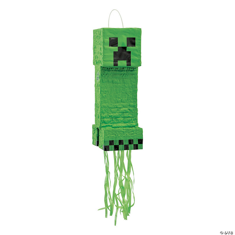 Minecraft<sup>&#174;</sup> Creeper Pull-String Pi&#241;ata Image