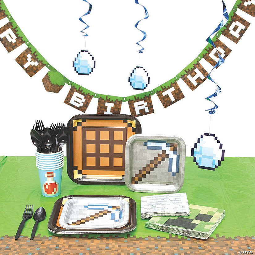 Minecraft Tableware Kit for 8 Image