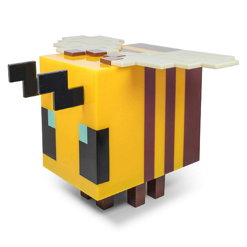 Minecraft Yellow Bee Figural Mood Light  5 Inches Tall Image