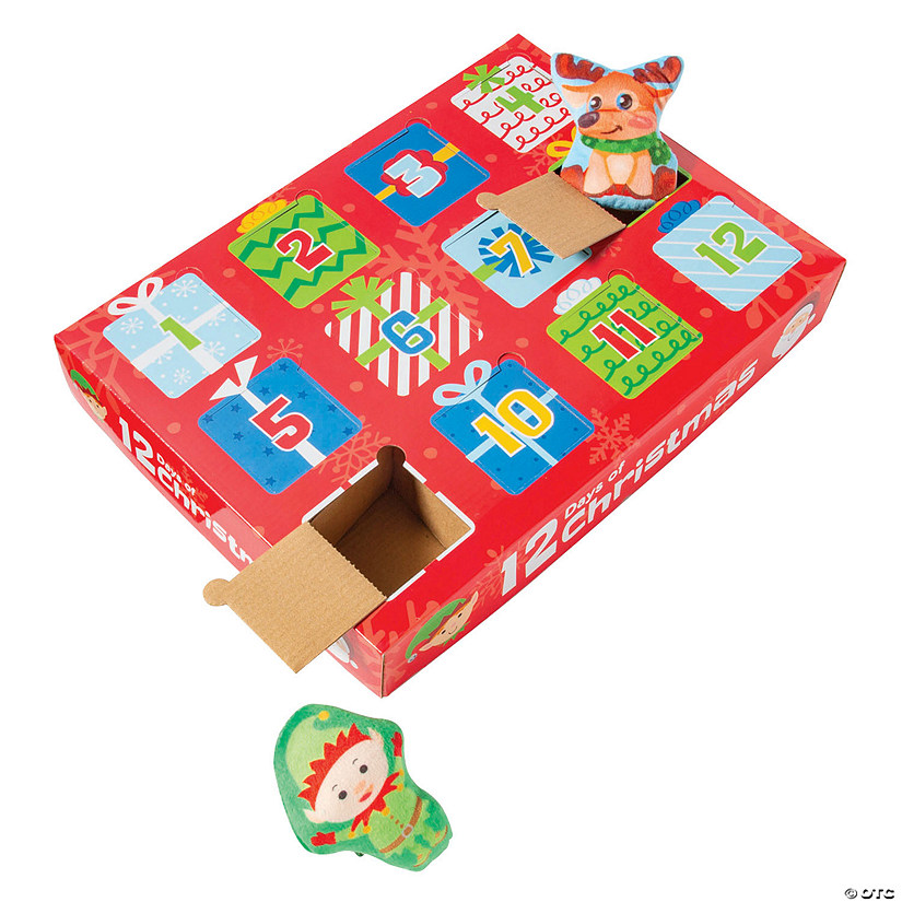 Mini 12 Days of Christmas Plush Gift Box Set - 12 Pc. Image